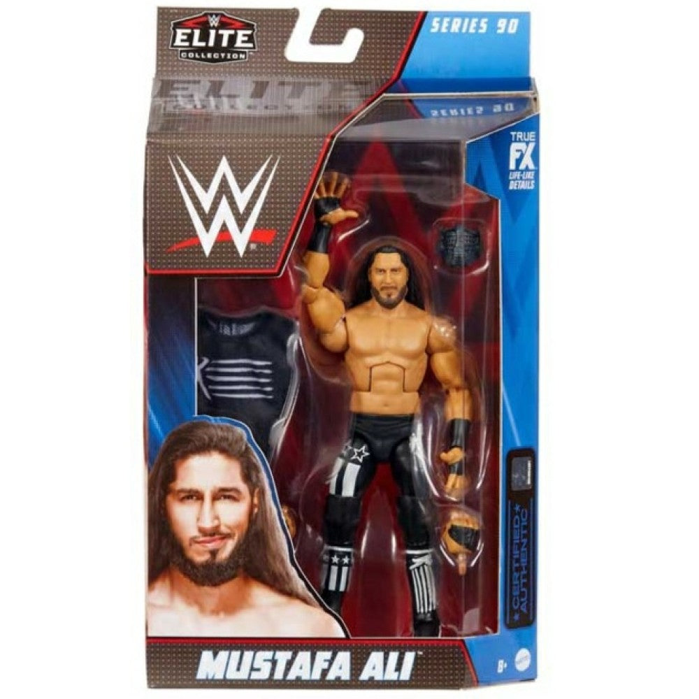 Available to Order – X4 Wwe Elite Collection Mustafa Ali Mattel Toys Model (MATHDF02)