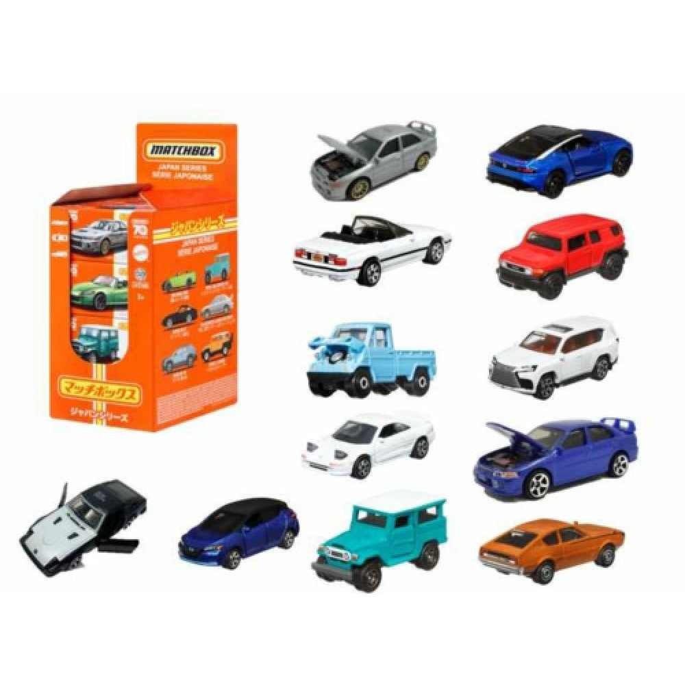 Available to Order – X12 Matchbox 1/64 Best of Japan Assortment with Opening Parts 979f 1:64 Mattel Toys Model (MATHFF78-979F)
