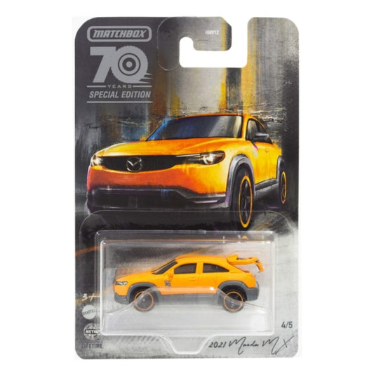 Available to Order – Matchbox MATHMV12-HMV16 1:64 70 Years Anniversary 2021 Mazda Mx