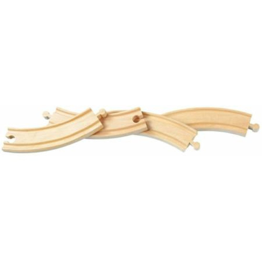 Available to Order – Curved Track 4pcs (wooden Railway) Model (MAX50905)