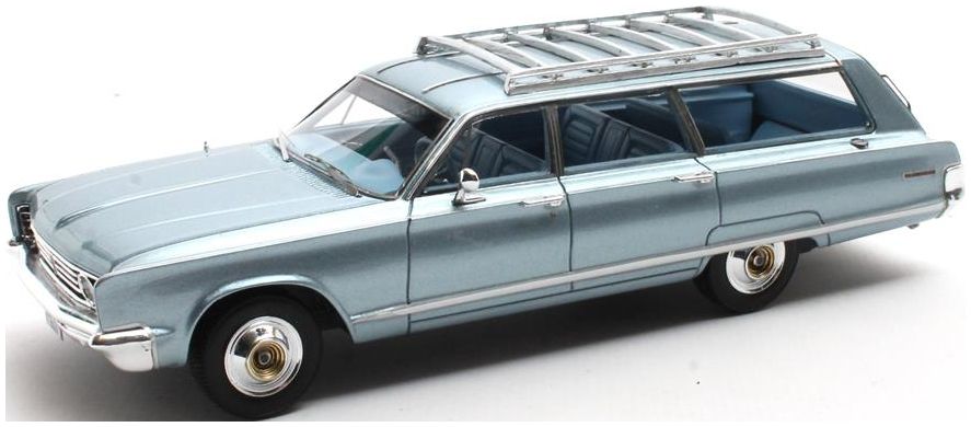Available To Order – Chrysler T&C Chrystal Blue Poly 1966 1:43 (MAX 20303-171)