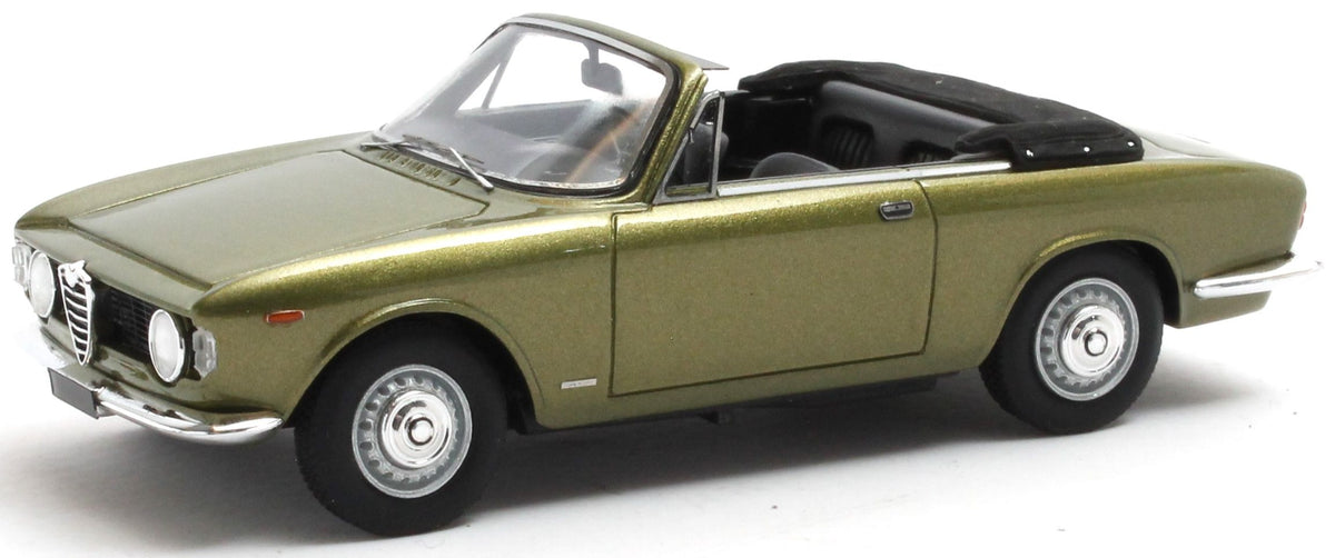 Alfa Romeo Giulia GTC Cabrio Metallic Green 1964 1:43 – diecast model