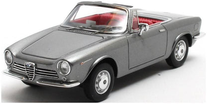 Alfa Romeo Giulia GT Spider Prototipo (105.03#00002) Grey Metallic 1963 1:43 – diecast model