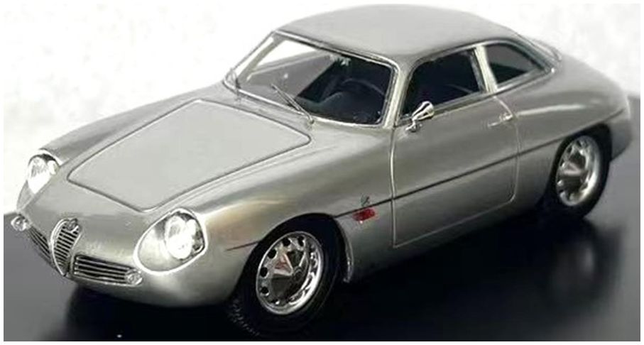 Alfa Romeo Giulietta SZ Silver 1961 1:43 – diecast model