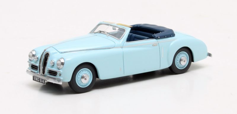 Available To Order – Bristol 400 DHC Pininfarina Blue 1948 1:43 (MAX 40204-101)