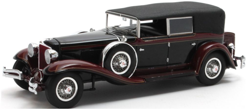 Available To Order – Cord L-29 Phaeton Sedan Black Closed 1931 1:43 (MAX 40307-014)