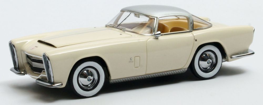 Available To Order – Dodge Storm Zeder Z-250 Bertone White 1953 1:43 (MAX 40405-012)