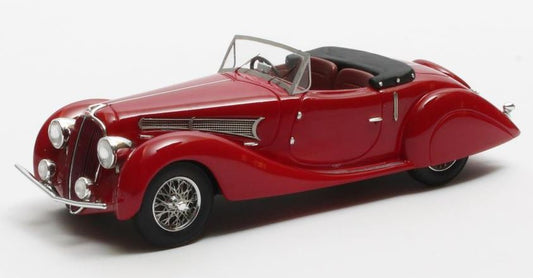 Delahaye 135MS GSR Fig.& Fal. Red 1939 1:43 – diecast model