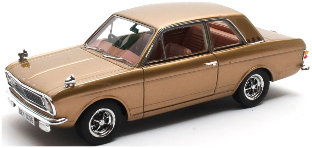 Available To Order – Ford Cortina Lotus MkII Gold 1966-1970 1:43 (MAX 40603-103)