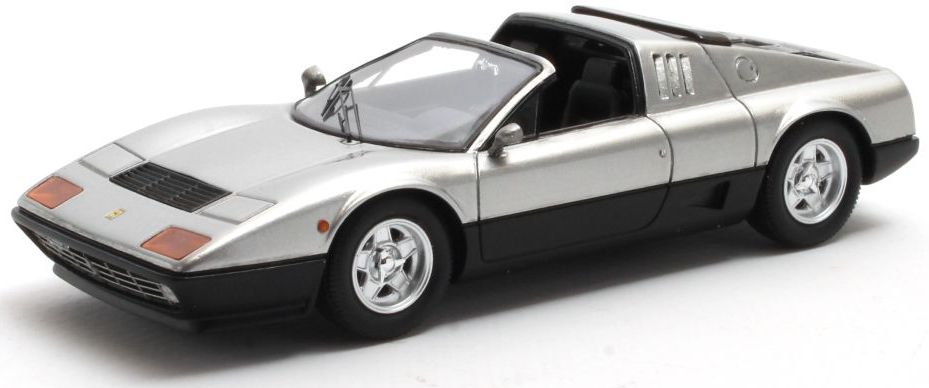 Available To Order – Ferrari BB512 Targa Straman Silver/Black 1978 1:43 (MAX 40604-183)