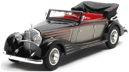 Available to Order – Maybach Zeppelin DS8 Black/Bronze 4-Door Cabriolet by Spohn 1934 1:43 (MAX 41301-011)