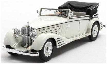 Maybach Zeppelin DS8 White 4-Door Cabriolet by Spohn 1934 1:43 – diecast model