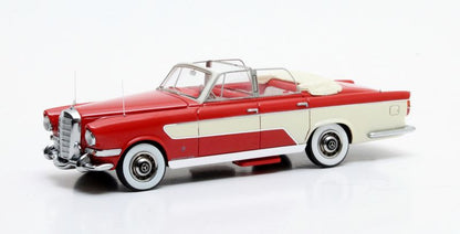 Available to Order – Ghia MB 300C Allungata Convertible 1956 1:43 (MAX 41302-021)