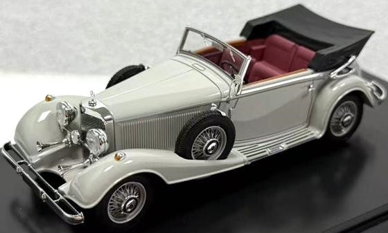 Mercedes Benz 500K Cabriolet C Grey 1935 1:43 Matrix Model