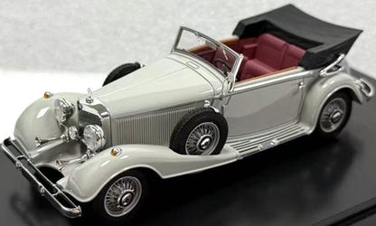 Mercedes Benz 500K Cabriolet C Grey 1935 1:43 Matrix Model