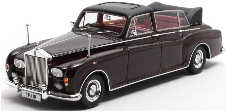 Available to Order – Rolls Royce Phantom VI Landaulette Maroon 1973 1:43 (MAX 41705-161)