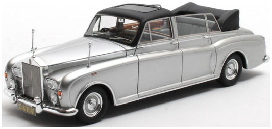 Rolls Royce Phantom VI Landaulette Silver Metallic 1973 1:43 – diecast model
