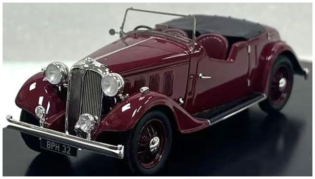 Available to Order – Rover 12HP(P1) Tourer Maroon 1934-1935 1:43 (MAX 41706-132)