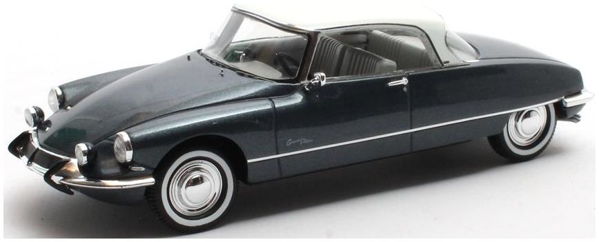 Available To Order – Citroen DS21 Grand Palais Coupe Blue Metallic 1:43 Matrix Model (MAX 50304-102)