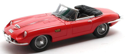 Available to Order – Jaguar E-Type Roadster Frua Red Open 1964 1:43 Matrix Model (MAX 51001-102)