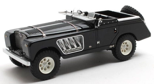 Landrover 109 Bell Aurens Longnose Black Open 1:43 Matrix Model