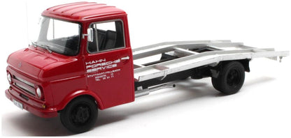 Available to Order – Opel Blitz Hahn Porsche Service Red 1965-1975 1:43 Matrix Model (MAX 51502-021)
