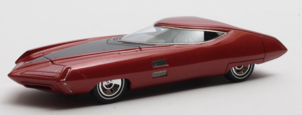 Available to Order – Pontiac Cirrus Concept Red Metallic 1969 1:43 Matrix Model (MAX 51606-022)