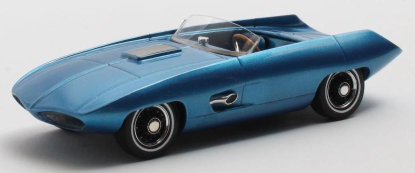 Available to Order – Pontiac Vivant 77 Adams Blue 1965 1:43 Matrix Model (MAX 51606-031)