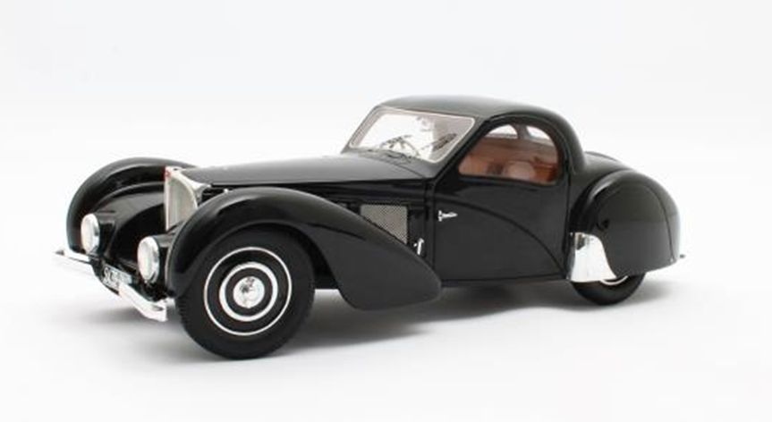Available To Order – Bugatti T57SC Atalante Black 1937 1:18 Matrix Model (MAX L0205-032)
