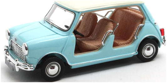 Available To Order – Mini Beach Car Turqoise/White 1962 1:43 Matrix Model (MAX MM430142)