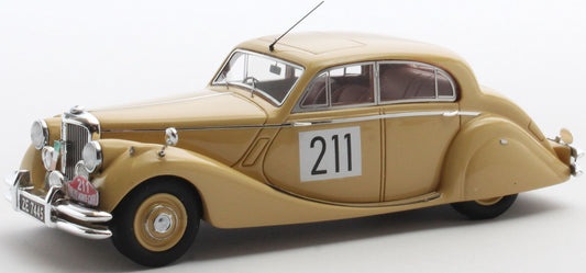 Available To Order – Jaguar MKV #211 3rd Monte Carlo 1951 1:43 Matrix Model (MAX R41001-041)