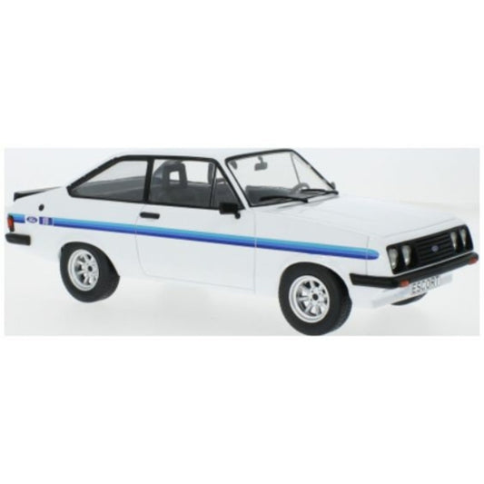 THIS ITEM IS AVAILABLE TO ORDER FROM OUR SUPPLIER - 1:18 MCG MCG18439 FORD ESCORT MK II RS 2000 - WHITE 1977
