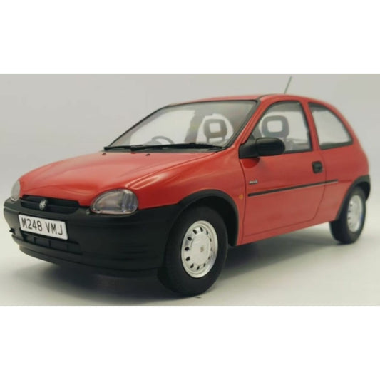 Pre-Order - 1:18 MCG Vauxhall Corsa Merit Red - RHD UK Exclusive MCG18845 Stocks Due Feb / Mar 2026