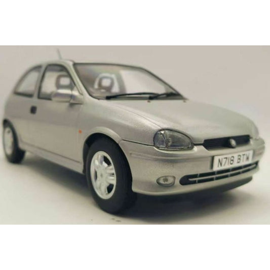 Pre-Order - 1:18 MCG Vauxhall Corsa GSi Silver - RHD UK Exclusive MCG18846 Stocks Due Feb / Mar 2026