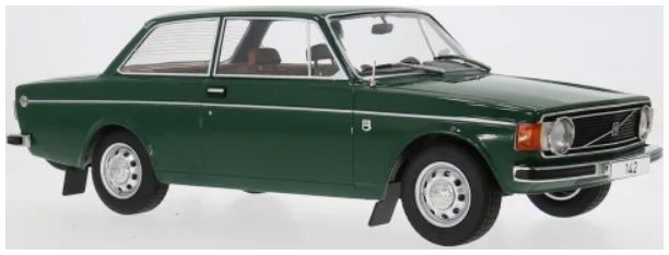 Volvo 142 Dark Green 1973 1:18 MCG Model