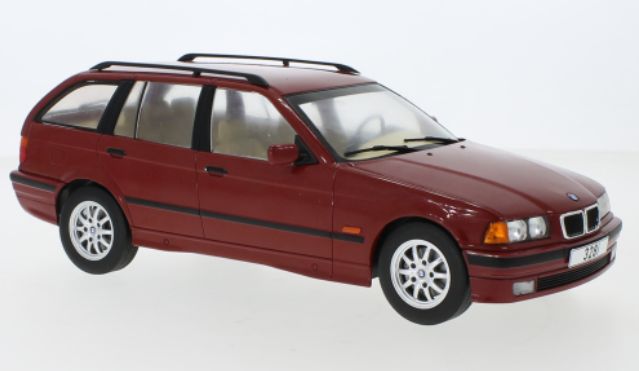 Available To Order – BMW 3 Series (E36) Touring Dark Red 1995 1:18 (MCG 18155)