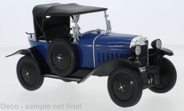 Available to Order – Opel 4 PS Blue 1922 1:18 (MCG 18287)