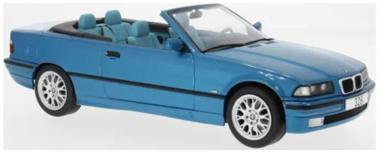 Available To Order – BMW 3er (E36) Cabriolet Turquoise 1996 1:18 MCG Model (MCG 18319)
