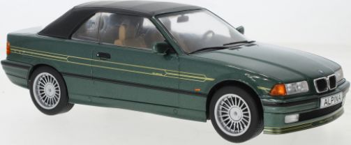 Available to Order – BMW Alpina B3 3.2 Cabriolet Metallic Green 1995 1:18 (MCG 18321)