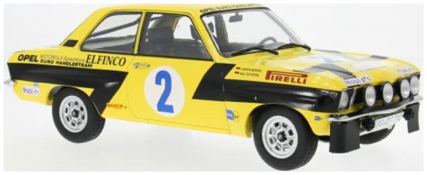 Available to Order – Opel Ascona A Rally Acropolis 1975 #2 W.Rohrl/C.Geistdorfer 1:18 (MCG 18344R)
