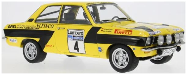 Opel Ascona A RAC Rally 1975 #4 W.Rohrl C.Geistdorfer 1:18 MCG Model