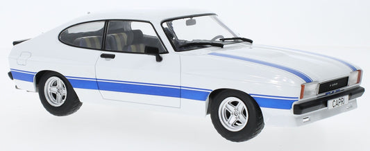 Available to Order – Ford Capri MK II X-Pack White 1975 - LHD 1:18 (MCG 18347)
