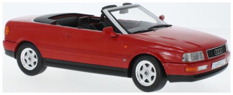 Available To Order – Audi Cabriolet Red 1991 1:18 (MCG 18371)
