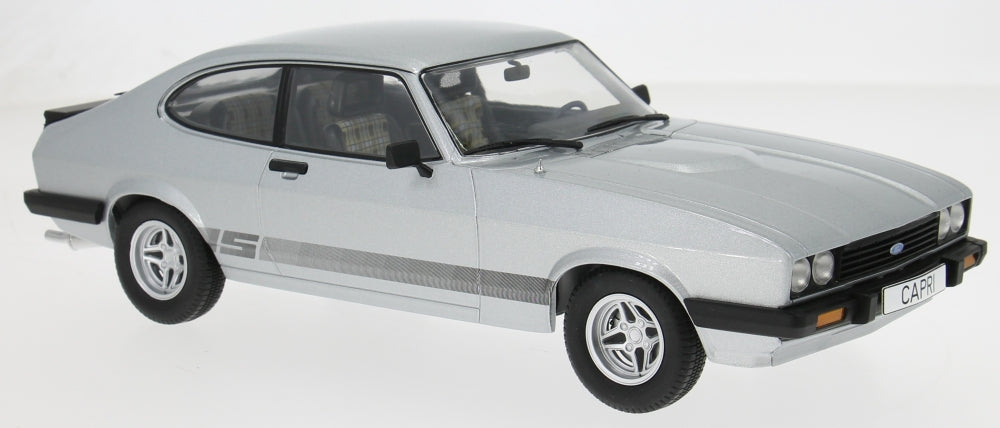 Ford Capri MKIII 3.0 S - Stato Silver LHD 1:18 MCG Model