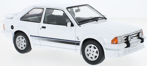 Available to Order – Ford Escort MK3 RS Turbo White - 1985 1:18 (MCG 18419)