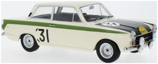 Available to Order – Lotus Cortina MK I #31 Marathon de la Route J.Ickx/G.Staepelaere (RHD) 1:18 (MCG 18436)