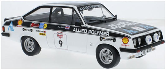 Available to Order – Ford Escort MK II RS 2000 Ari Vatanen Tour of Britain Rally 1976 #9 1:18 (MCG 18437)