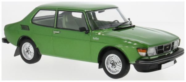 Available to Order – Saab 99 Turbo Green 1977 1:18 (MCG 18440)
