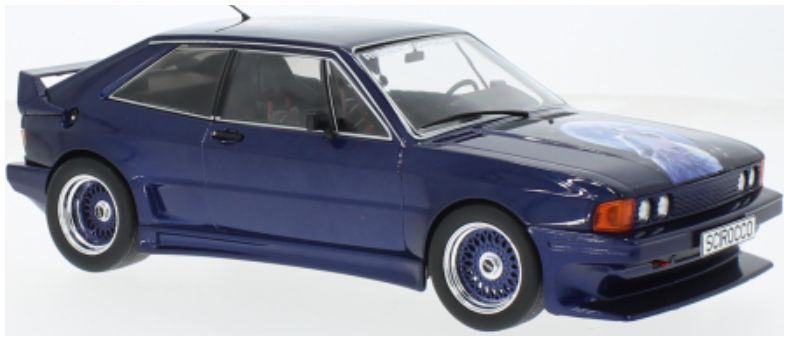 Available to Order – VW Scirocco Riege Dark Blue 1:18 (MCG 18448)