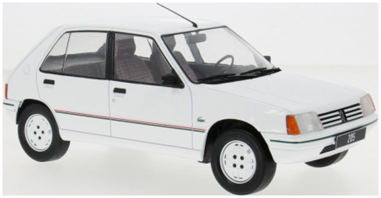 Available to Order – Peugeot 205 1984 White 1:18 (MCG 18493)